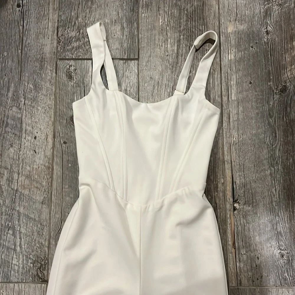 Show Me Your Mumu Nina Elegant White Jumpsuit - Picture 7 of 10